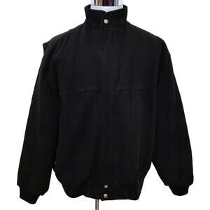 Ardsley Vintage Wool Bomber Jacket Men XL